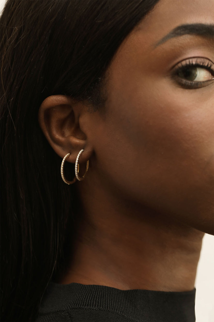 Hoop earrings deals near me