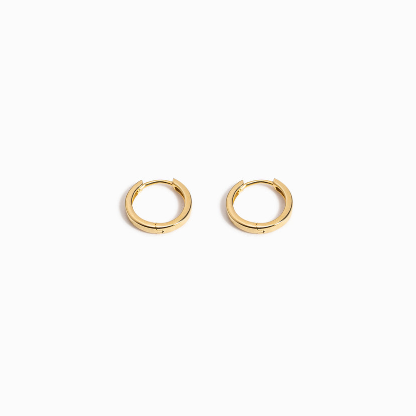 Basic Hoop Earrings / Vermeil – NYRELLE