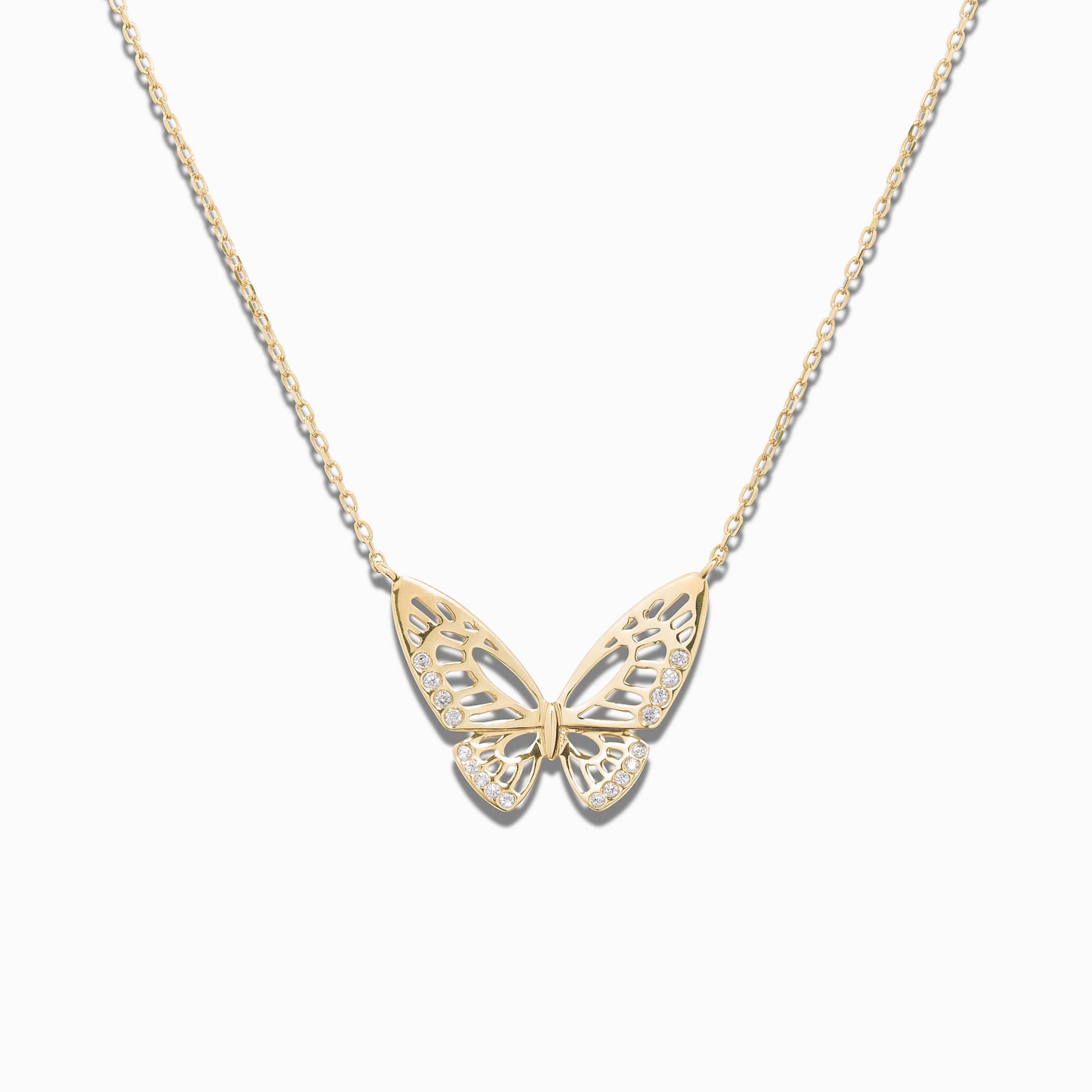 Mini Monarch Butterfly Necklace Mini Monarch Butterfly Necklace