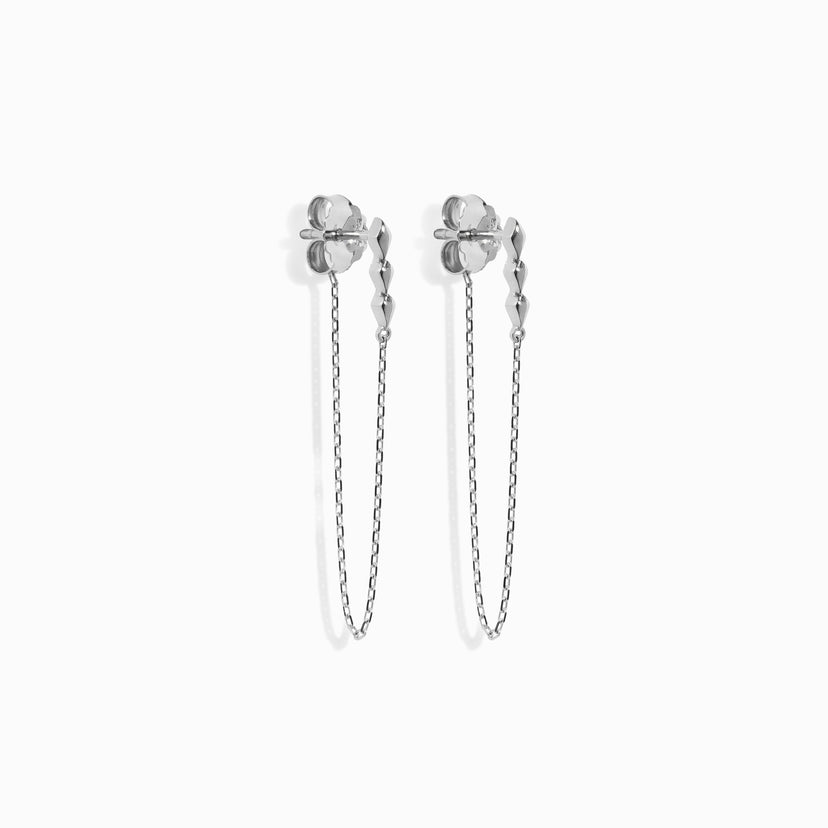 Multi Chain Earring Backs / 9K and 18K Solid Gold – NYRELLE